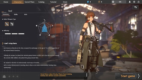 Eternal Return: Black Survival Starter Pack (PC) - Steam Key - GLOBAL - 9