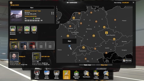 Euro Truck Simulator 2 + ALL DLC (PC) - Steam Account - GLOBAL - 16