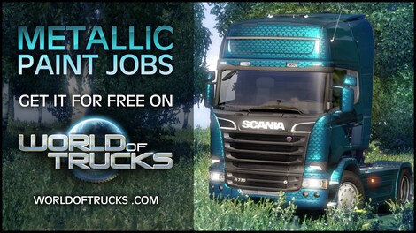 Euro Truck Simulator 2 - Metallic Paint Jobs Steam Gift GLOBAL - 9