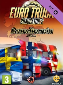 Euro Truck Simulator 2 - Scandinavia Key Steam Steam Key SOUTHEAST ASIA - 1