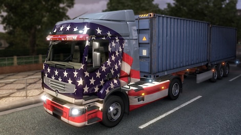 Euro Truck Simulator 2 - USA Paint Jobs Pack Steam Gift GLOBAL - 4