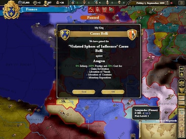 Europa Universalis III: Heir to the Throne Steam Key GLOBAL - 5