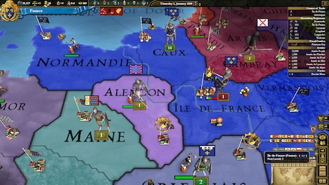 Europa Universalis III: Western - AD 1400 Spritepack Steam Key GLOBAL - 5