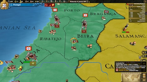 Europa Universalis III: Western - AD 1400 Spritepack Steam Key GLOBAL - 4