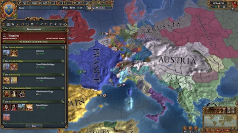 Europa Universalis IV: Dharma Steam Gift EUROPE - 5