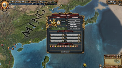 Europa Universalis IV: Mandate of Heaven (PC) - Steam Key - GLOBAL - 9