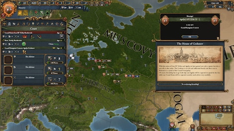 Europa Universalis IV: Songs of Regency Steam Key CIS - 4