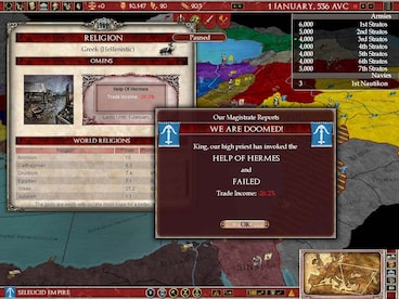 Europa Universalis: Rome Gold (PC) - Steam Key - GLOBAL - 15