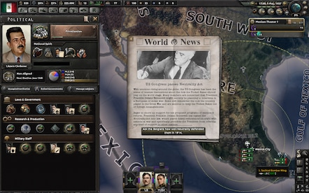 Expansion - Hearts of Iron IV: Man the Guns Steam Key CIS - 14