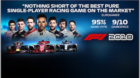 F1 2018 (PC) - Steam Key - CIS - 0