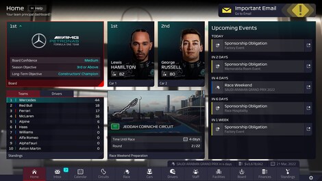 F1 Manager 2022 (PC) - Steam Account - GLOBAL - 6