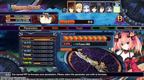 Fairy Fencer F Advent Dark Force (PC) - Steam Key - GLOBAL - 13
