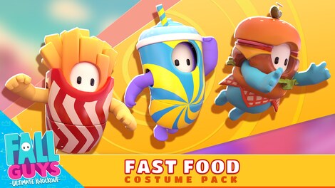 Fall Guys - Fast Food Costume Pack (PC) - Steam Key - GLOBAL - 0