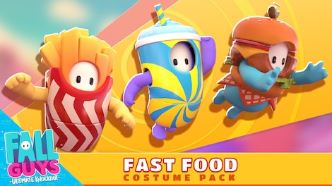 Fall Guys - Fast Food Costume Pack (PC) - Steam Key - NORTH AMERICA - 0