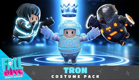 Fall Guys - Tron Costume Pack (PC) - Steam Key - GLOBAL - 0