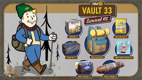 Fallout 76 - Vault 33 Survival Kit (Xbox One) - Xbox Live Key - GLOBAL - 3