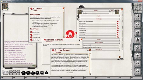 Fantasy Grounds - D&D Paladin Class Pack Steam Key GLOBAL - 4