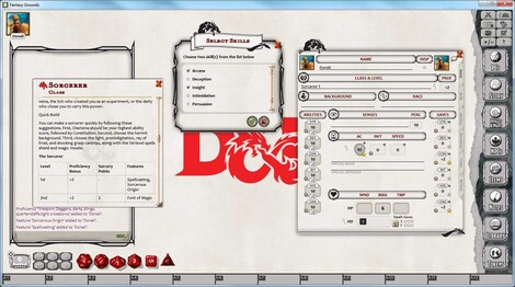 Fantasy Grounds - D&D Sorcerer Class Pack Steam Gift GLOBAL - 3