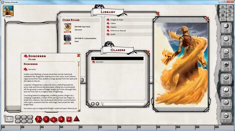 Fantasy Grounds - D&D Sorcerer Class Pack Steam Gift GLOBAL - 0
