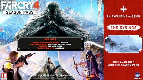 Far Cry 4 Season Pass Key Ubisoft Connect GLOBAL - 4