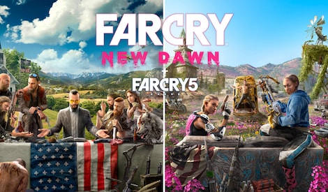 FAR CRY 5 GOLD EDITION + FAR CRY NEW DAWN DELUXE EDITION BUNDLE (PC) - Steam Account - GLOBAL - 0