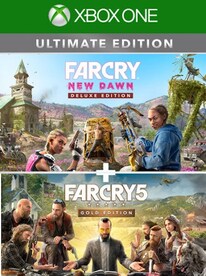FAR CRY 5 GOLD EDITION + FAR CRY NEW DAWN DELUXE EDITION BUNDLE - Xbox One - Key UNITED STATES - 1