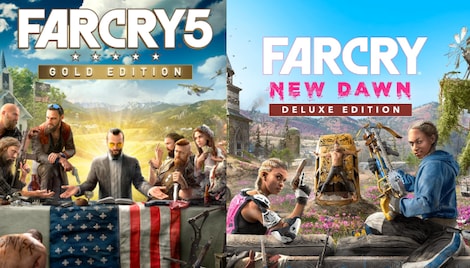 FAR CRY 5 GOLD EDITION + FAR CRY NEW DAWN DELUXE EDITION BUNDLE (Xbox One) - Xbox Live Account - GLOBAL - 0