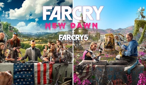 FAR CRY 5 GOLD EDITION + FAR CRY NEW DAWN STANDARD EDITION (PC) - Ubisoft Connect Key - ROW - 0