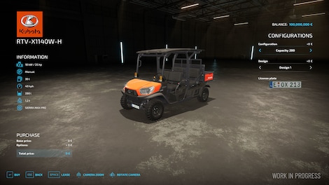 Farming Simulator 22 - Kubota Pack (PC) - Steam Key - GLOBAL - 7