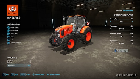 Farming Simulator 22 - Kubota Pack (PC) - Steam Key - GLOBAL - 4