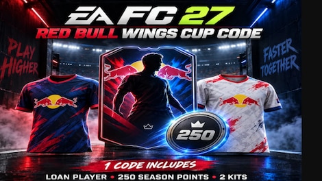 FC 27 Red Bull Wings Cup 250 Season Points + 2 Kits + Loan Player (PC) - EA App Key - GLOBAL - 0