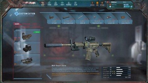 F.E.A.R. Online: Desert Storm M4A1 Steam Key GLOBAL - 6