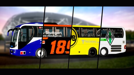 Fernbus Simulator - Football Team Bus (PC) - Steam Key - EUROPE - 8