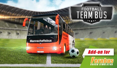 Fernbus Simulator - Football Team Bus (PC) - Steam Key - GLOBAL - 0