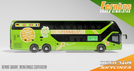 Fernbus Simulator - Neoplan Skyliner Steam Key GLOBAL - 8