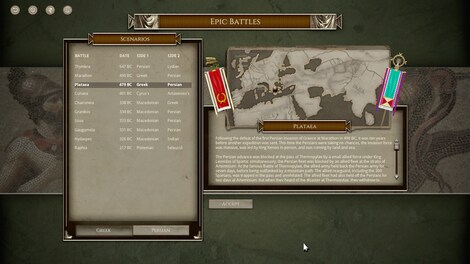 Field of Glory II: Immortal Fire Steam Key GLOBAL - 4