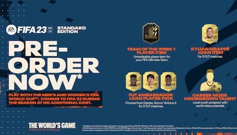 FIFA 23 - Preorder Bonus (PC) - EA App Key - GLOBAL - 0
