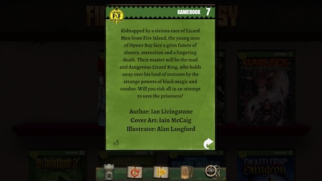 Fighting Fantasy: Island of the Lizard King (PC) - Steam Key - GLOBAL - 3