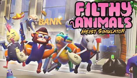 Filthy Animals | Heist Simulator (PC) - Steam Key - GLOBAL - 0