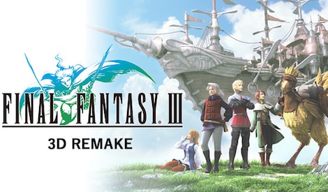Final Fantasy III (3D Remake) (PC) - Steam Key - GLOBAL - 0