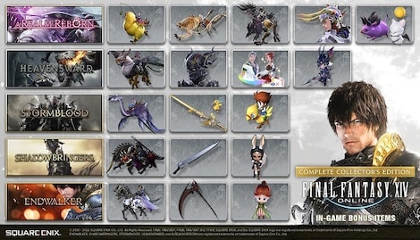 FINAL FANTASY XIV ONLINE COMPLETE COLLECTOR'S EDITION (PC) - Mog Station Key - EUROPE - 0