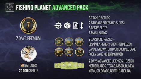 Fishing Planet: Advanced Pack (PC) - Steam Gift - GLOBAL - 5