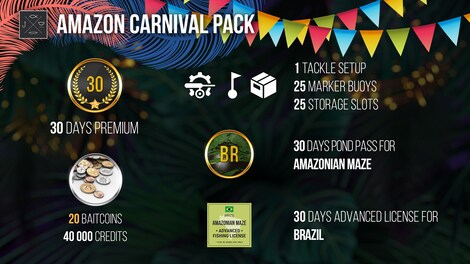 Fishing Planet: Amazon Carnival Pack (PC) - Steam Gift - JAPAN - 4