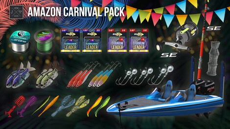 Fishing Planet: Amazon Carnival Pack (PC) - Steam Gift - JAPAN - 3