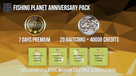 Fishing Planet Anniversary Pack (PC) - Steam Gift - GLOBAL - 4
