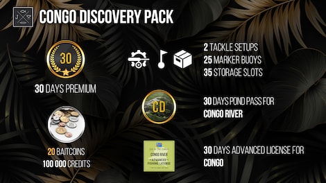 Fishing Planet: Congo Discovery Pack (PC) - Steam Key - GLOBAL - 5