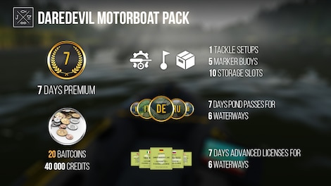 Fishing Planet: Daredevil Motorboat Pack Steam Gift GLOBAL - 3
