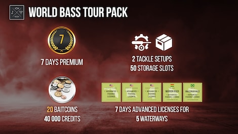 Fishing Planet: World Bass Tour Pack (PC) - Steam Gift - EUROPE - 3