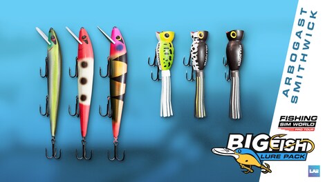 Fishing Sim World: Pro Tour - Big Fish Lure Pack (PC) - Steam Gift - EUROPE - 9