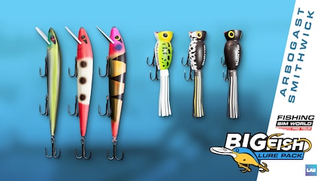 Fishing Sim World: Pro Tour - Big Fish Lure Pack (PC) - Steam Gift - GLOBAL - 9